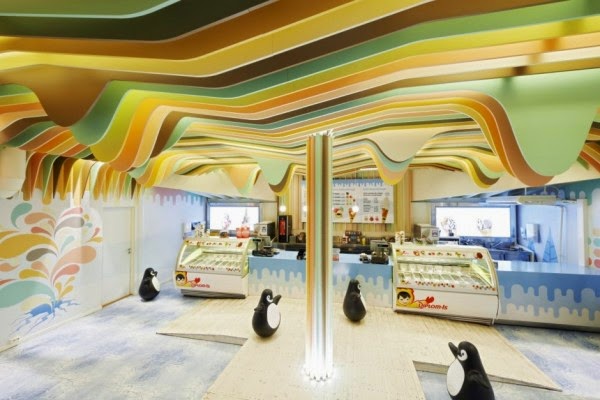 Ice Cream Castle by Scenario Interior Architects