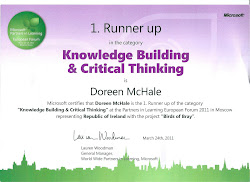 Winners at the Microsoft Parners in Learning European Forum