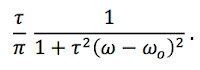 The spin frequency distribution in an example of frequency encoding and phase encoding for magnetic resonance imaging.