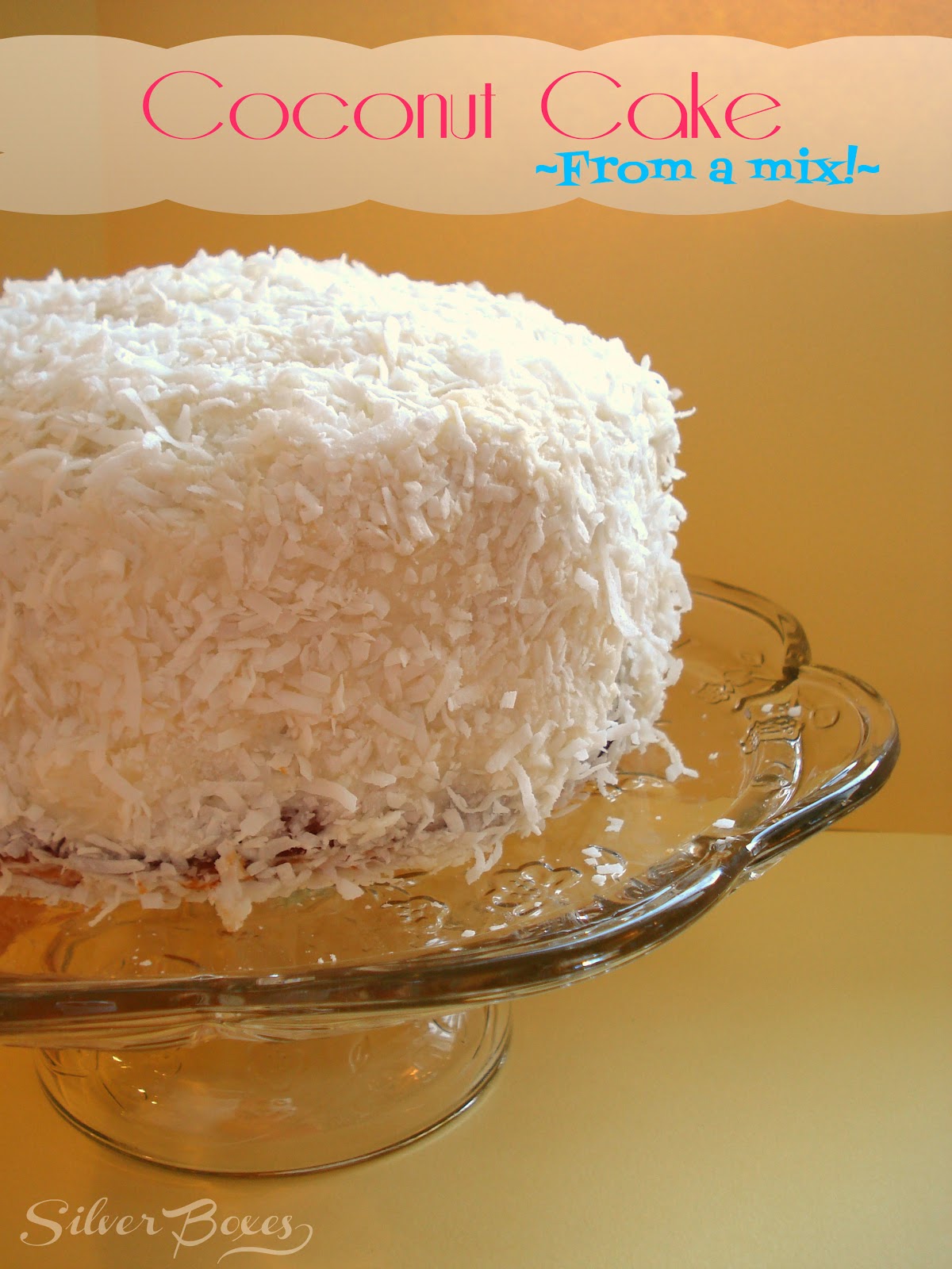 Coconut Cake Using White Box Cake Mix Coconut Cake Using White Box Cake Mix