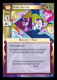 My Little Pony Wake Up Call High Magic CCG Card