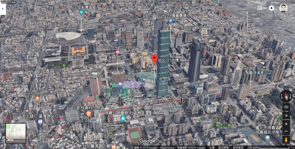 Google Maps 台灣 3D 地圖上線