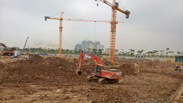 thi công phần móng an bình city thi công phần móng an bình city