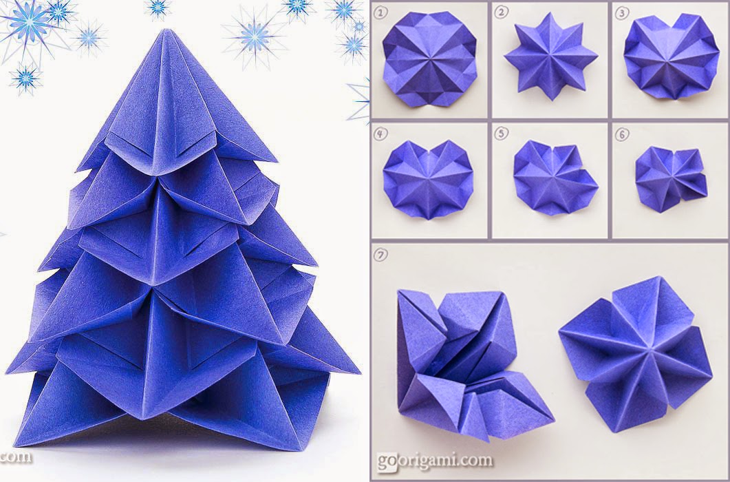 Origami Christmas Tree Creative Ideas