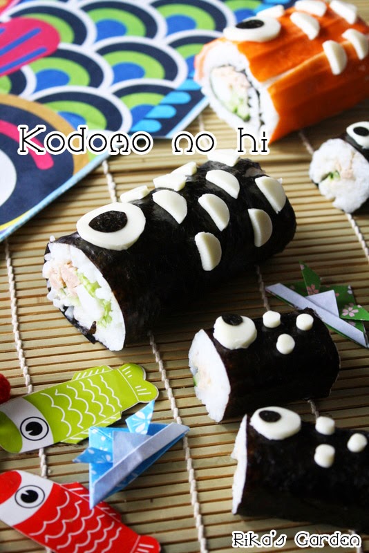koinobori maki sushi♪ festa dei bambini☆彡
