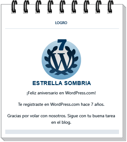 ANIVERSARIO EN WORDPRESS