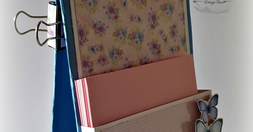 Creation with love A vertical memo pad holder for Altair Art plus a