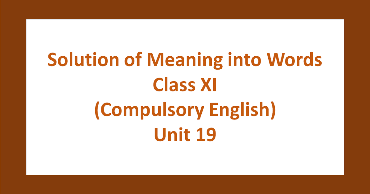 class identification meaning