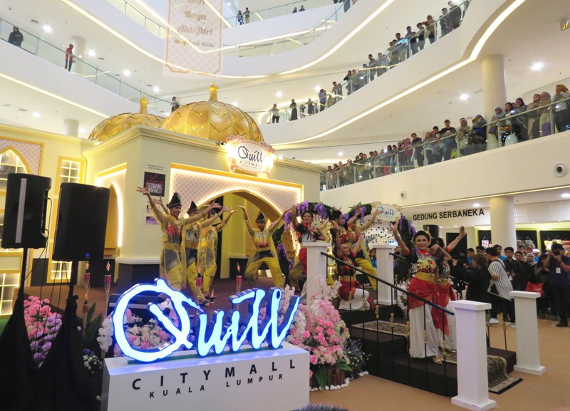 Quill City Mall CSR Initiative with Fattah Amin and Nur Fazura