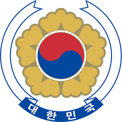 Logo Gambar Lambang Simbol Negara Korea Selatan PNG JPG ukuran 400 px