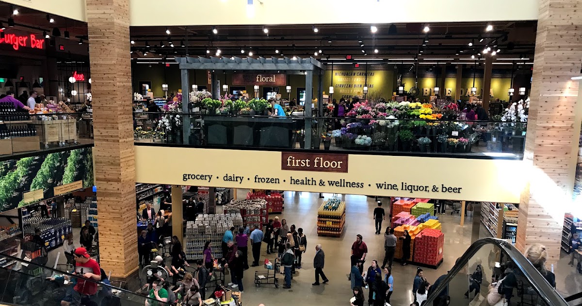 INSIDE OF THE BRAND NEW WEGMANS IN NATICK, MASSACHUSETTS