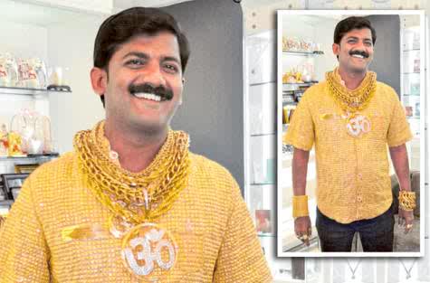Meet The Man Who Wears Shirt Made Of 22 Karat Gold 1