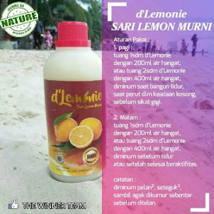 jual sari lemon murni d'lemonie