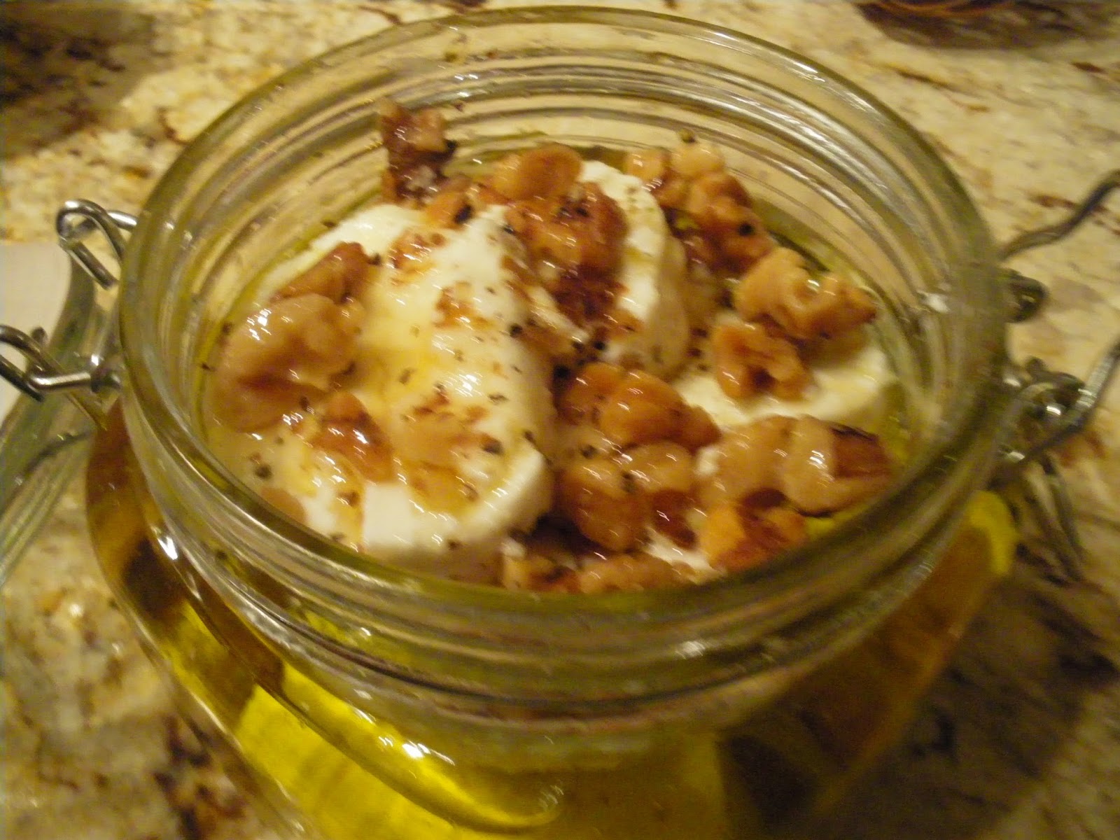 Mystery Lovers' Kitchen MARINATED GOAT CHEESE TWO WAYS Christmas 