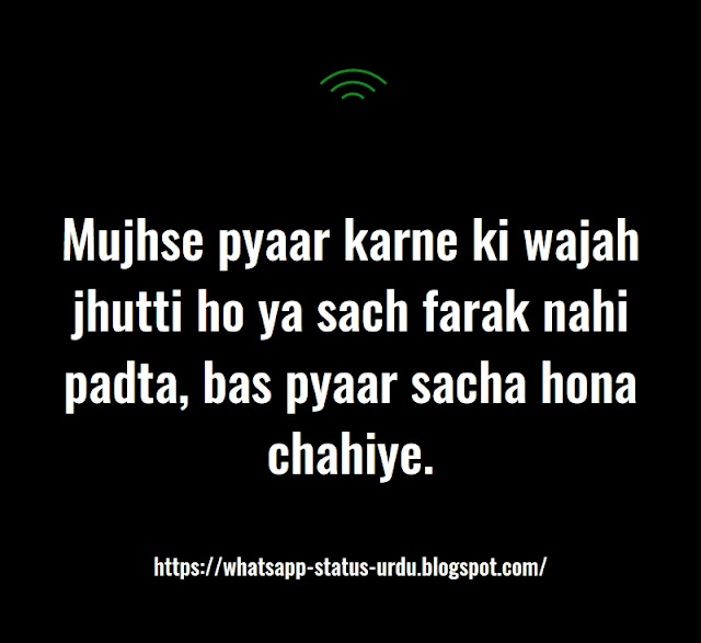 WhatsApp Status Love in Urdu And Hindi