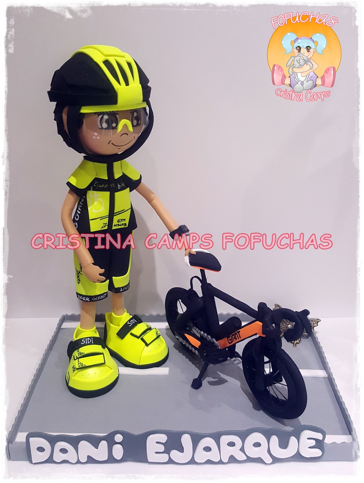 como hacer un casco de vicicleta de goma cristina cs fofuchas fofucho ciclista como hacer un casco de vicicleta de goma cristina cs fofuchas fofucho ciclista