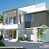 Flat roof villa with 5 BHK
