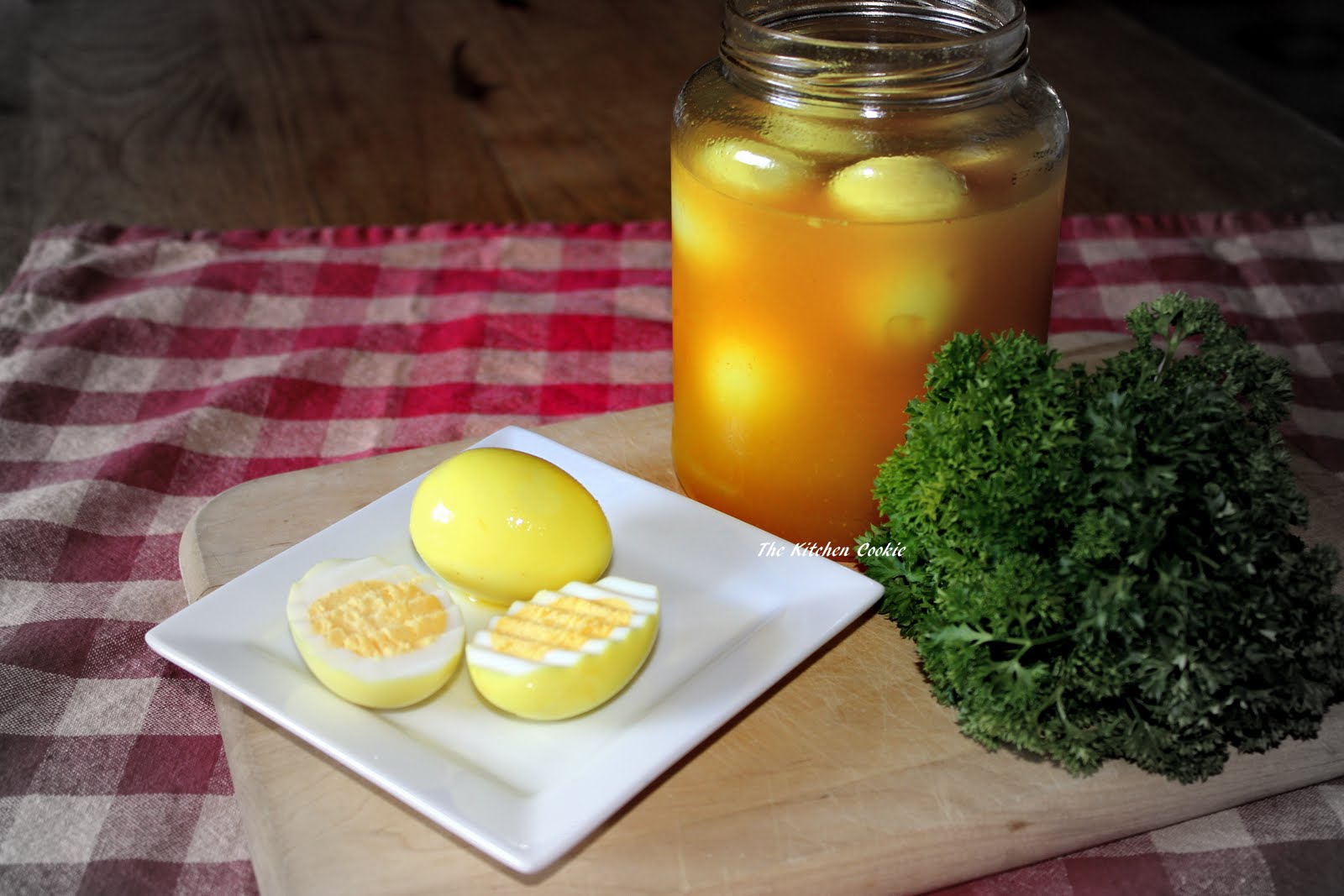 Honey Mustard Eggs and a Spring Giveaway Winner