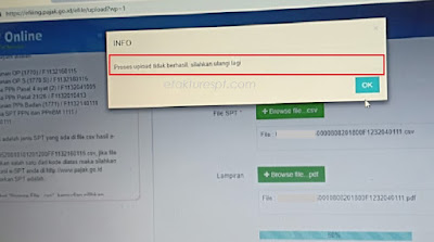 Solusi e-Filing Error Proses Upload Tidak Berhasil, Silahkan Ulangi Lagi Solusi e-Filing Error Proses Upload Tidak Berhasil, Silahkan Ulangi Lagi