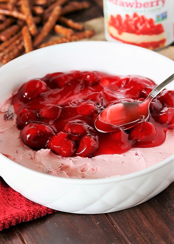Strawberry Pretzel Salad Dip The Kitchen is My Playground