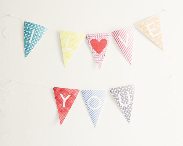 Be Different Act Normal Printable Alphabet Bunting