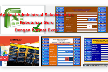 Download Aplikasi Administrasi Kelengkapan Ujian Sekolah Bagi Guru Pendidikan