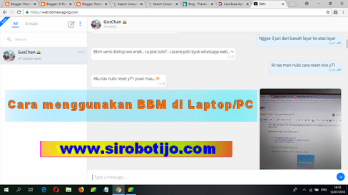 Cara menjalankan BBM di Laptop/PC | Si Robotijo Cara menjalankan BBM di Laptop/PC | Si Robotijo