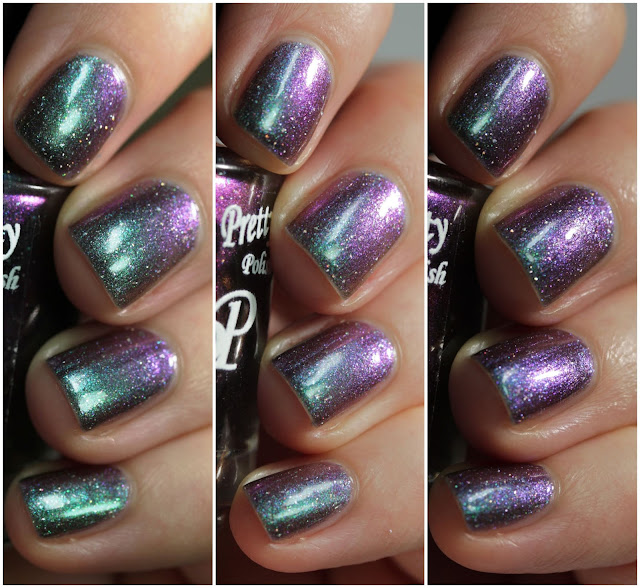 Paint It Pretty Polish Cosmic Showers Bring Space Flowers swatch by Streets Ahead Style