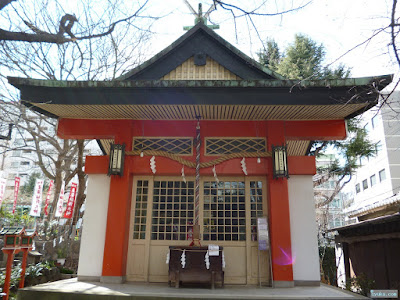 産湯稲荷神社拝殿 産湯稲荷神社拝殿