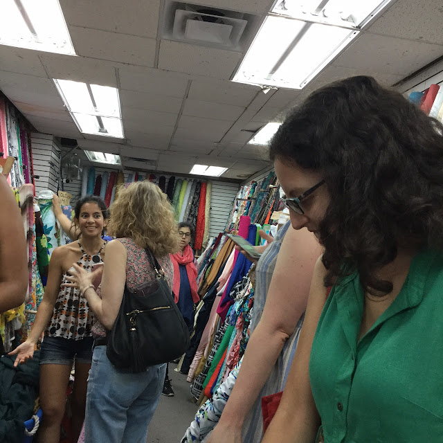 Diary of a Sewing Fanatic Fabric Shopping in Jackson Heights, Queens