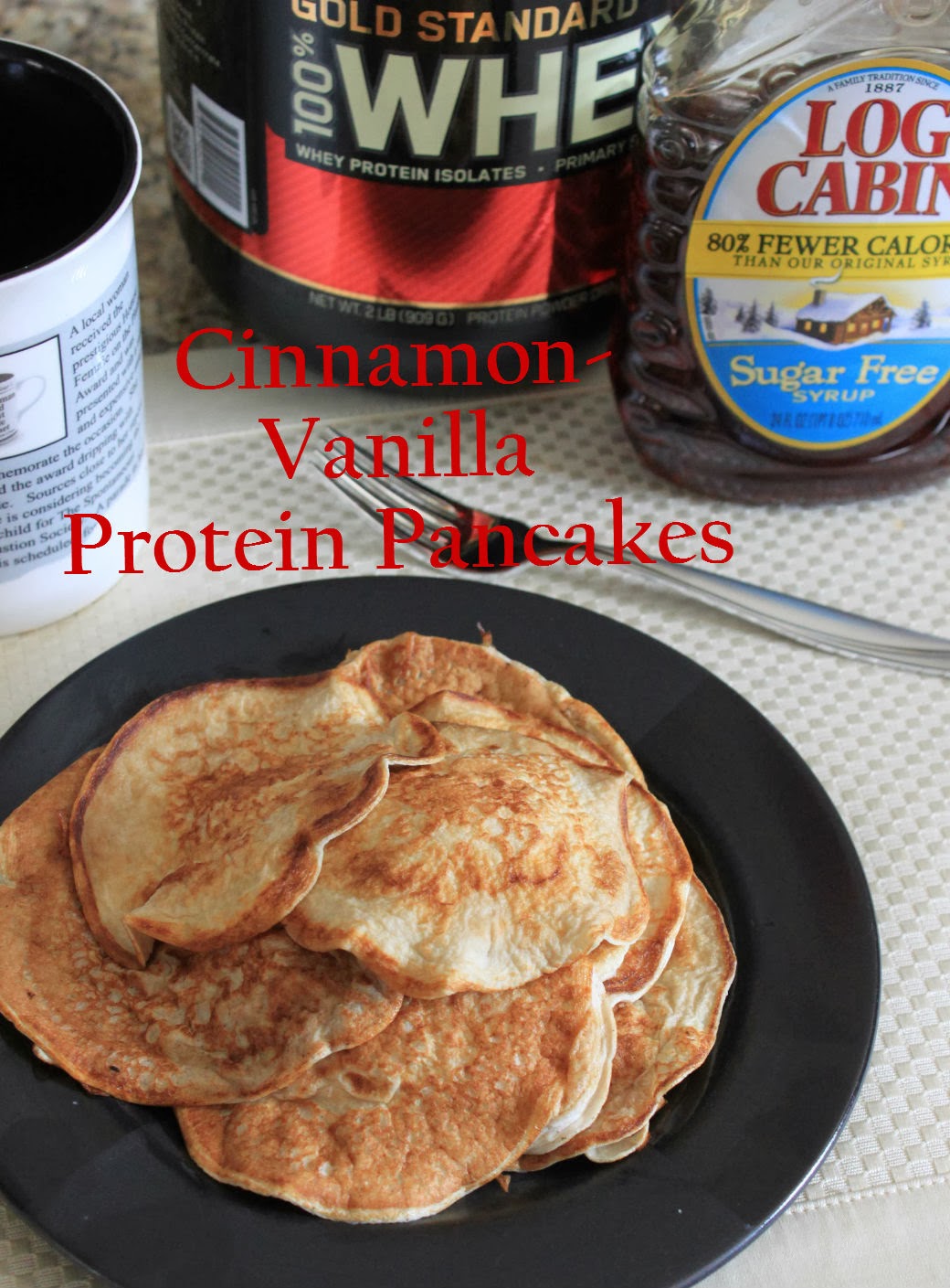 A Bowl of Creativity CinnamonVanilla Protein Packed Pancakes