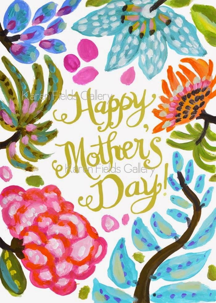 Mother S Day Card With Envelope Template Digital Mother S Day Card With Envelope Template Digital Bohemian Flowers Hand Lettering