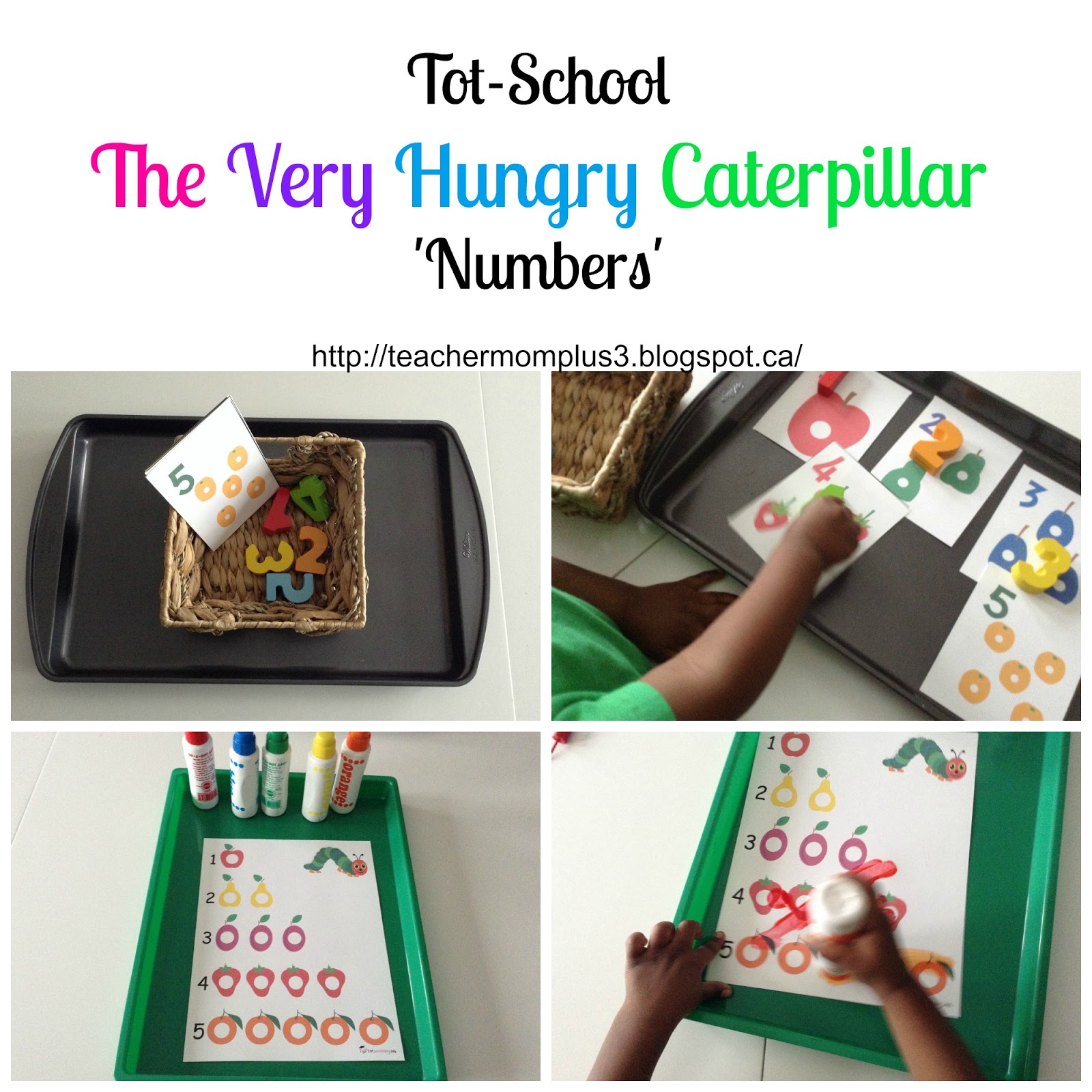 Very Hungry Caterpillar Activity - No Time For Flash Cards