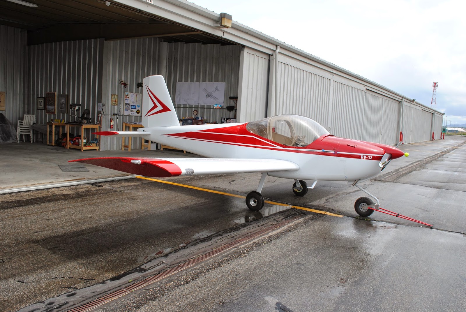 RV 12 Builder In Sandy UT Install Wings And Weigh Airplane