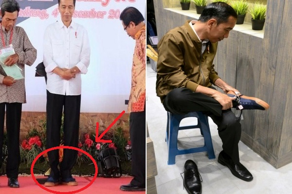 Viral, Presiden Beli Sneakers, netizen Yakin Bakal Muncul di Olshop Merk 