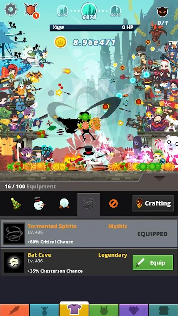 tap titans 2 hack, تحميل لعبة tap titans مهكرة, tap titans مهكرة جاهزة, لعبة Tap Titans 2 مهكرة للاندرويد