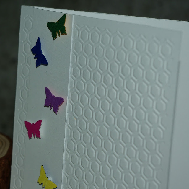 [DIY] Last Minute Rainbow Butterfly Greeting Card // Regenbogen Schmetterling Grußkarte
