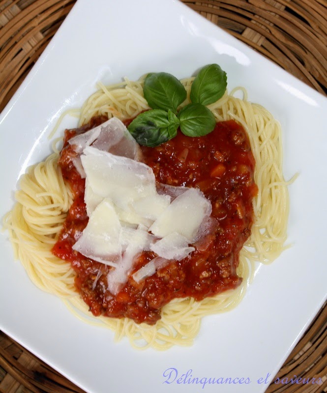 Délinquances et saveurs Sauce à spaghetti à la mijoteuse 