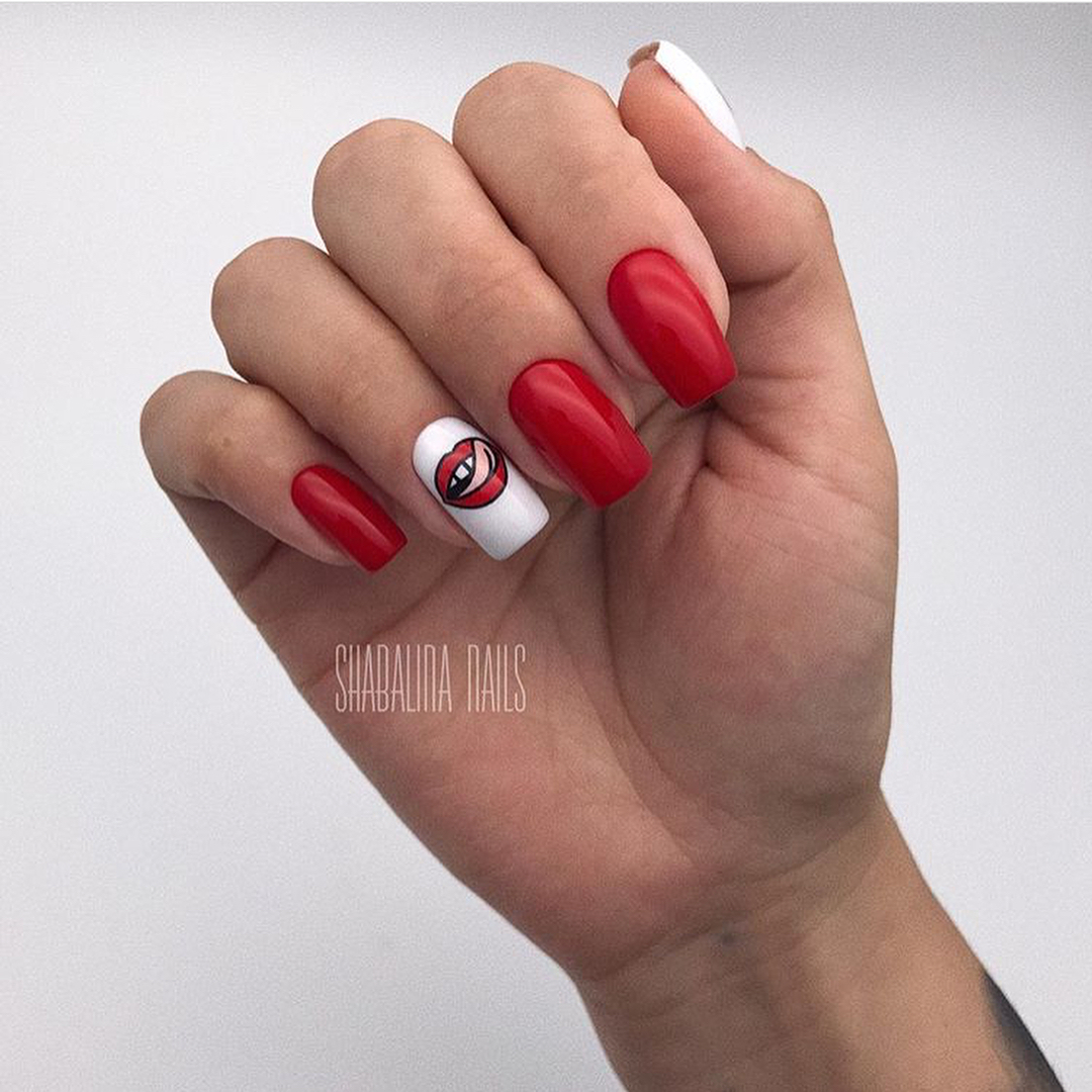 Red Nail Design Ideas