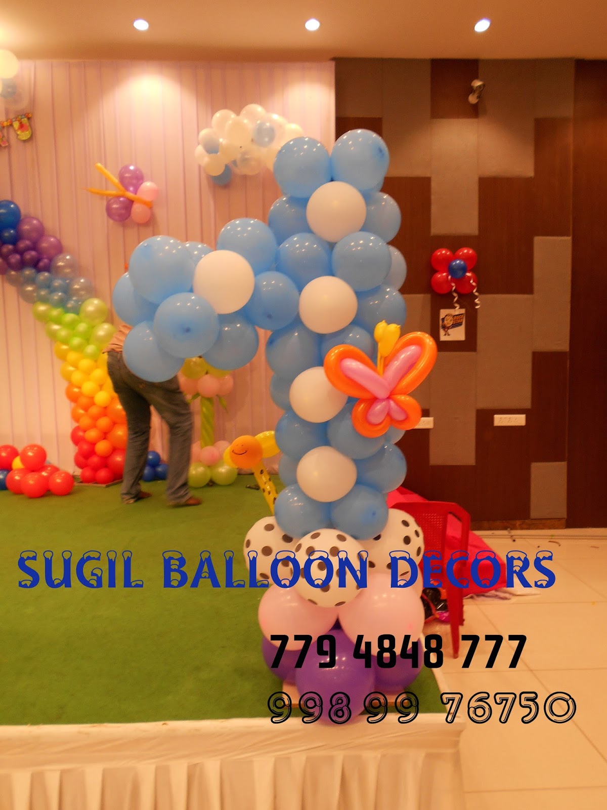 sugil balloon decorations in rajahmundry