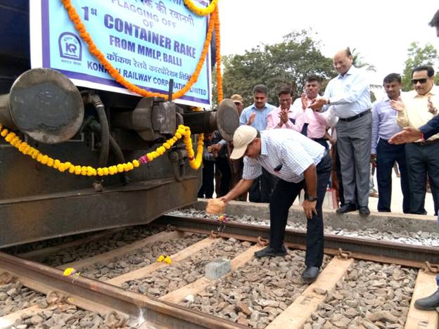 Multi Modal Logistic Park at Balli(Goa) Inaugurated