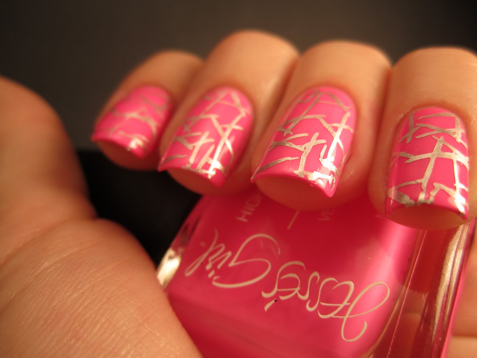 Jessica's Nail Art I totally stole this mani from a kid!