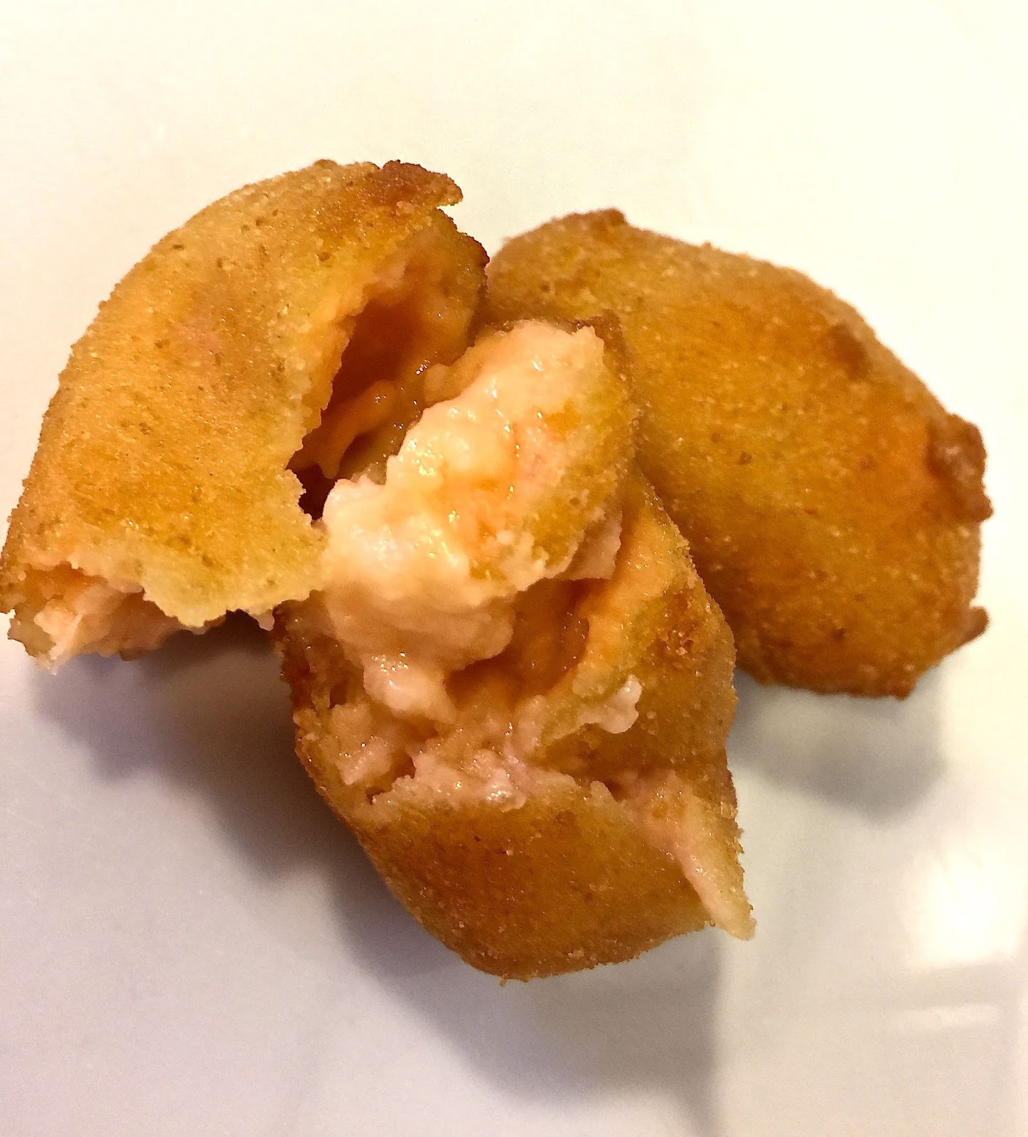 Croquetas de gambas Bicheando en la cocina