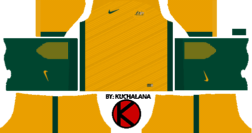 Australia Nike Kits 2017 - Dream League Soccer - Kuchalana