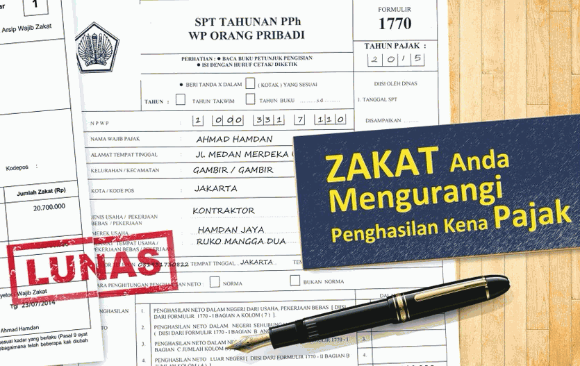 Daftar Lembaga Resmi Penerima Zakat Sebagai Pengurang Setoran Pajak Maswarsito Com