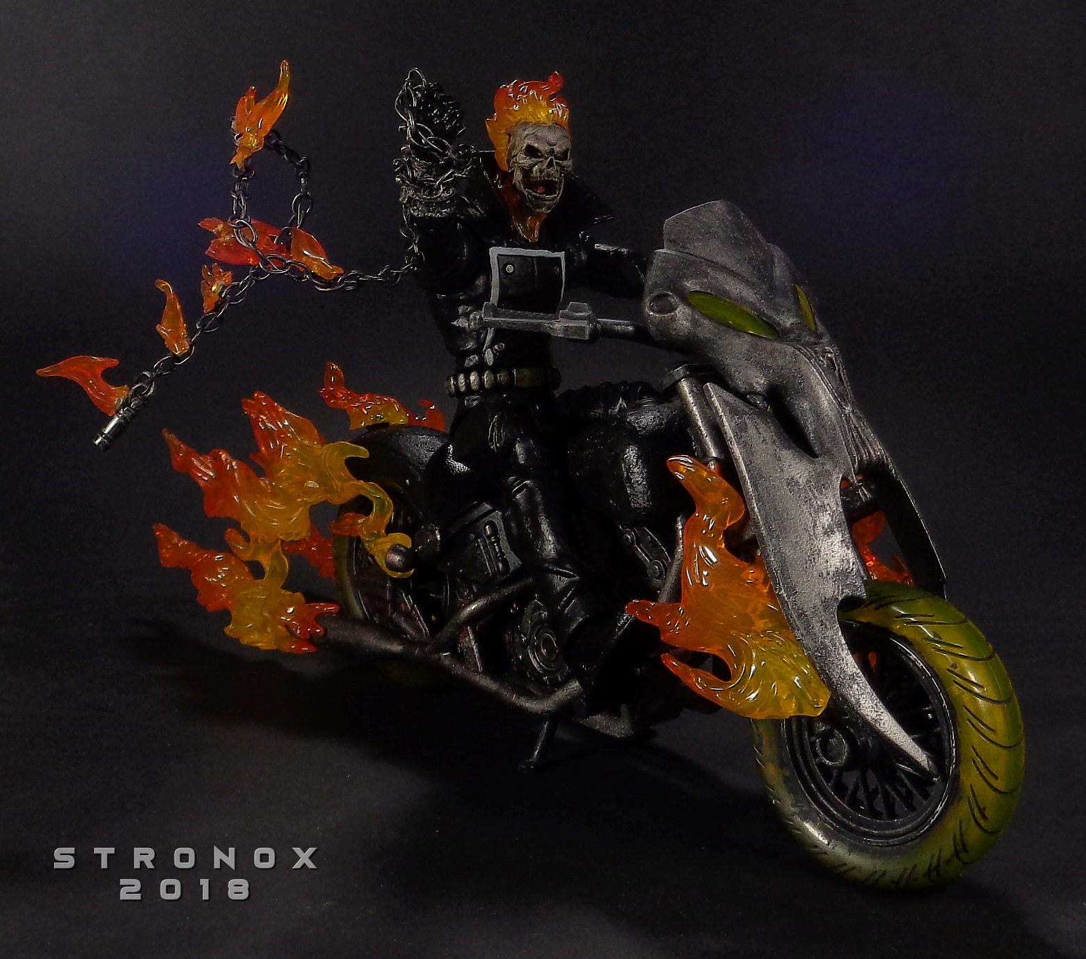 Stronox Custom Figures Marvel Legends Ghost Rider