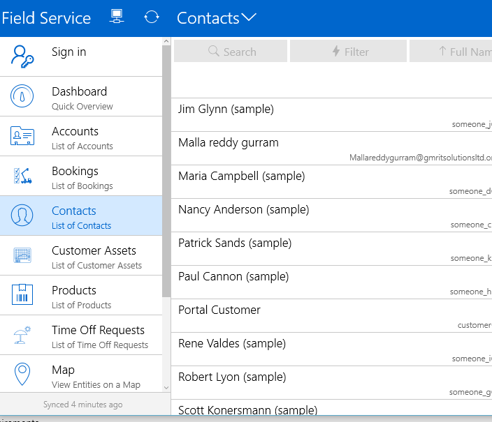 Microsoft Dynamics 365 Field Service Field Agent capabilities on Mobile App Microsoft