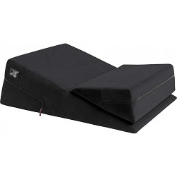Wedge and Ramp Combo, Black Microfiber Wedge and Ramp Combo, Black Microfiber