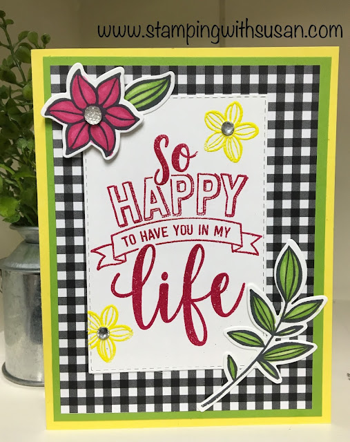 Stampin' Up! May Flowers, Falling Flowers, Botanical Butterfly, 2019 Sale-A-Bration, www.stampingwithsusan.com