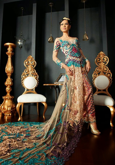 Model Gaun Kebaya yang Sedang Trend